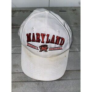 Maryland Terrapins Vintage Logo Athletic Split Bar Snapback Hat